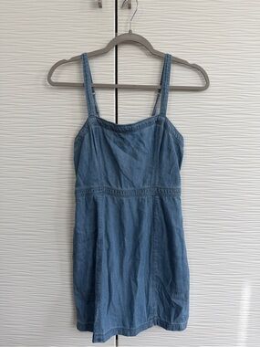 Abercrombie & Fitch Light Blue Denim Mini Dress